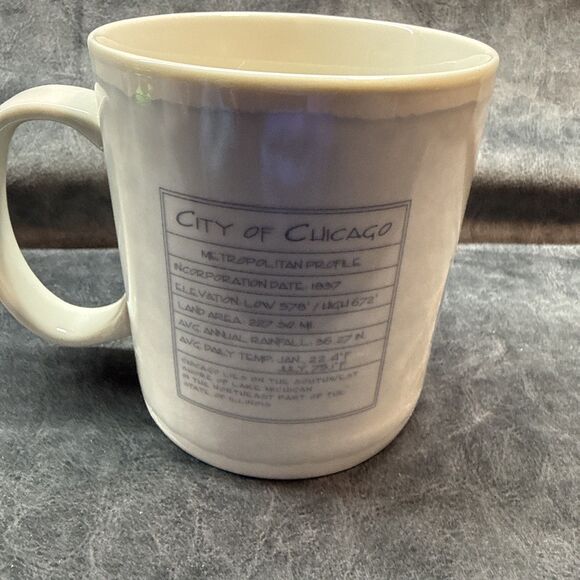 Starbucks “Chicago” Graphic Coffee Mug 18OZ Architectural Series 2006 - Picture 3 of 5